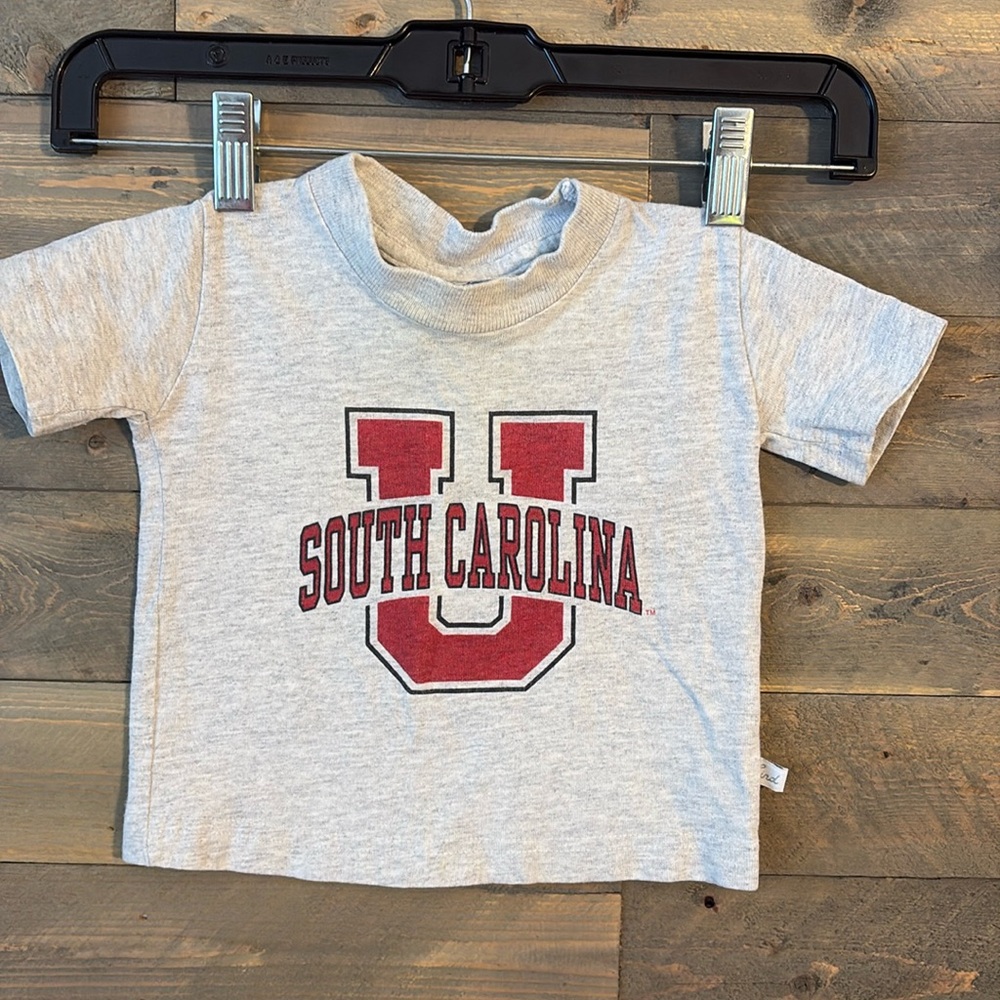 VINTAGE GAMECOCK TEE - get your little gamecock some fan gear -9- 12M